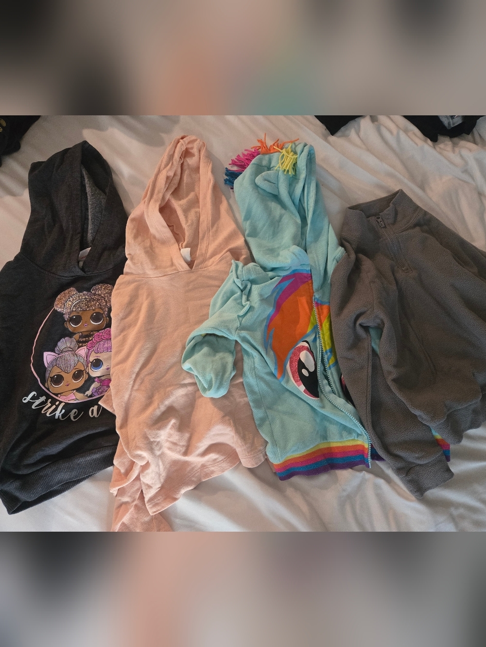 Bundle of Hoodies and Sweater Girls Size 8/10